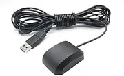 VK-162 USB GPS Dongle - Remote Mount USB - External GPS Navigation Dongle - Supports Stratux, Raspberry Pi, Google Earth, Windows, Linux