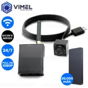 WIFI Mini Security Camera Smallest DIY DVR 20000mAH Spy Hidden Audio