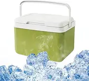 Ice Cooler - Lightweight Outdoor Ice Chest | Ice Chest Cooler, Beverage Cooler Box, Ice Retention Hard Cooler Insulated,Large Capacity Cooling Chest for Camping Hiking Outdoor Adventures