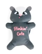 Leaps and Bounds Plush Skunk Dog Toy, Medium (9 Inch)