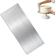 Stainless Steel Cake Scraper, 21.8 cm Icing Smoother, Metal Leveler for Cake Decorating