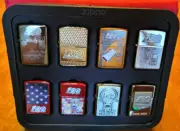 NEW Snap-On ™ Tools ZIPPO ® Lighter 100th ANNIVERSARY COLLECTION 8 LIGHTERS