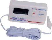 Digital Fridge and Freezer Thermometer External Sensor Medicine and Wine Racks