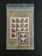 NEW City Stitcher Quilt Pattern “Turkey Time" Appliqued Quilts by Janet Miller P