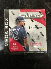 2020 Panini Prizm Baseball Factory Sealed Mega Box 1 Auto Per Box