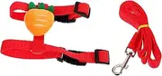 1 Set Rabbit Harness and Leash Set Cartoon Bunny Design Comfortable Fit for Pets for Outdoor Walks for Ferrets Guinea Pigs and Kittens