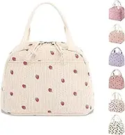 Lunch Bags for Women Insulated Cooler Lunch Bag Adults Kids Packed Lunch Box Tote Bag Cute Girls Ladies Lunch Bags for Work School Picnic Travel Beach Gifts for Women Her Wife Preppy Stuff