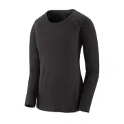 Patagonia Capilene Midweight Womens Crew Baselayer - Black - L
