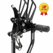 CNC Front Adjust Footpeg Rearsets For BJ600 TNT600 BJ600GS BN600 10-12 Black