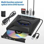 External CD DVD Drive, USB 3.0 Writer Burner Player, for PC Laptop Windows 11 10