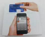 Square Credit Card Reader Contactless White Chip for iPhone iPad and Android
