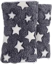 FONDOTIN 2Pcs Pet Sleeping Mats Soft Cloth Pet Pads for Dogs Cats Lightweight Throw Rugs for Travel Home Use Comfortable Durable Portable Pet Cushions