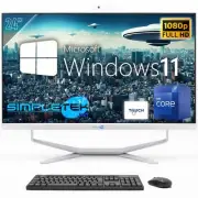 All IN One 24 " FHD Touch I9 12° Gen Win11 RAM 32gb SSD 2 TB PC Fixed Webcam 2k_
