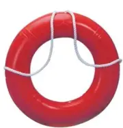 Dock Edge Dolphin Hardshell Life Ring Buoy DE55233F