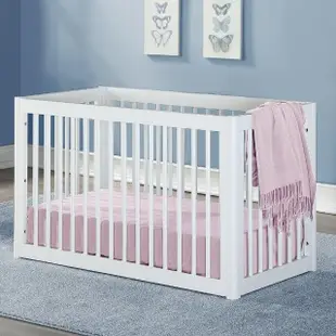 【LEVANA】minicolor三合一嬰兒床+高密度支撐棉床墊(嬰兒床/成長床/多功能床)