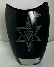 Tall STAR Etched Vase