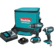 18-Volt LXT Lithium-Ion Cordless Driver Drill and Impact Driver 2pc. Combo Kit