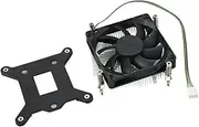 COHEALI High Performance CPU Cooling Fan Ultra Thin Heat Sink Aluminum Copper Radiator for Efficient Heat Dissipation for Systems Durable Stylish Design