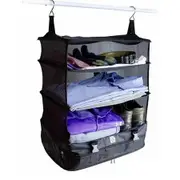 Housewares Stow-N-Go Luggage and Travel Organizer, Travel Storage Compartment
