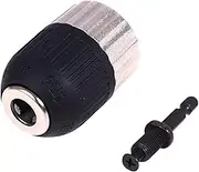 2-13mm Clamping Range Self-locking Keyless Electric Drill Chuck Driver Tool Keyless Adapter Impact Hex Shank Chuck