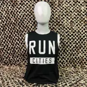 NEW HK Army Run Cities Paintball Tank Top - Black - Medium