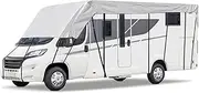 RV Roof Cover | Waterproof RV Car Cover,Reusable Trailer Protection Tarpaulin, Vehicle Top Sun Shades for Travel
