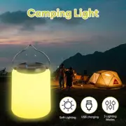 USB Rechargeable LED Camping Lantern Hanging Tent Light Emergency Night Lamp