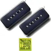 Seymour Duncan Antiquity P90 Soapbar Black Pickup Set FREE Ernie Ball Strings