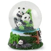Playful Panda Bears Magical Tabletop Dresser Nightstand Figurine Decoration 1...