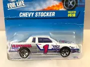 Hot Wheels CHEVY STOCKER - 1997 #618 - METAL Base, CHINA - Huffman (BAD CARD!)