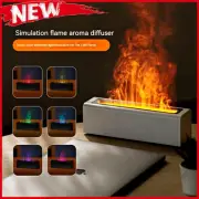 Color Flame Aroma Diffuser Aromatherapy Essential Air Humidifier Home Fragrance