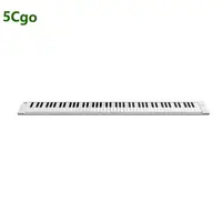 在飛比找蝦皮商城優惠-5Cgo【批發】摺疊電子鋼琴88鍵便攜式初學者隨身練習鍵盤家