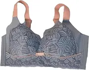 [Generic] Comfy Maternity Bra Full Coverage Supportive Lightly Lined Cup Lace Bra Bush up Bra