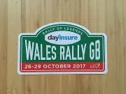 WALES RALLY GB OFFICIAL 2017 STICKER - RALLY OF LEGENDS - BRAND NEW MINT COND.