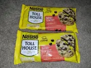 2) Nestle Toll House Chocolate Morsels Semi Sweet Chips 12 Oz Per! 03/2026