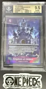 BGS 9.5 One Piece OP06-079 C* Kingdom of GERMA Alt Art - English - Wings Captain