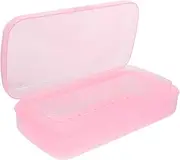 MUCKLILY Nail Art Tool Tray Compact Box for Tweezers Manicure Tools with Detachable Cleaning Structure Two Design for Easy Drainage Storage
