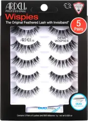 ARDELL Professional Demi Wispies (1 X 5 Pairs) without Eyelash Glue, False Ey...
