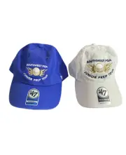 PGA Junior Prep Tour Hat 47 Clean Up Southwest Cap Blue Or White Adjustable