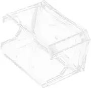 CHICAMPERA Tea Bag Box Acrylic Material Coffee Storage Box Sugar Bag Holder Desktop Storage