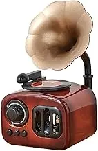 Vintage Gramophone Shape Music Box Retro Music Box for Desktop Decoration Unique Birthdays and Anniversaries Durable ABS Material Nostalgic Decor for Music Lovers and Collectors