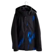 Burton Jet Set Jacket Womens in True Black Lumens - Size S -