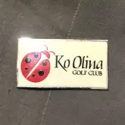 Ko Olina Golf Club… Golf Ball Marker… 1 Inch Rectangular…. Laddie Bug