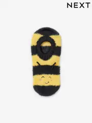 Yellow/Black Bee Footsie Slippers 1 Pack (515288) | $12