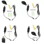 Replace AAA Battery,USB/Type C to 1.5V-6V for Chose Reuse AAA Dummy Batteries