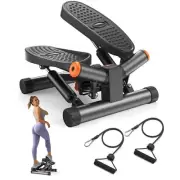 Niceday Twist Stepper for Exercise at Home, Mini Stair Stepper with Resistance B