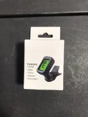 Chromatic tuner for Guitar, Bass, Violin, Ukulele, Mountain Dulcimer, Banjo