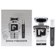Phantom by Paco Rabanne for Men - 2 Pc Gift Set 3.4oz EDT Spray, 0.68oz EDT Spray