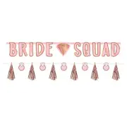 Blush Wedding Pink Bridal Shower Anniversary Party Decoration Letter Banner