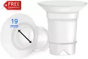 Maymom Flange Inserts 19 Mm for Medela and Spectra 24 Mm Shields/Flanges. Use wi